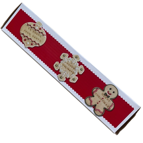 NEW Williams-Sonoma ~Message in a Cookie~ Holiday Cookie Cutters - Picture 2 of 7